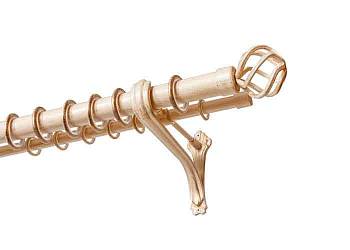 картинка Карниз ОСТ 35 "Глобо" Ваниль/Золото от магазина Ткани мира