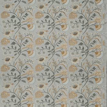 Bring The Garden In Siam Silk ткань James Hare, Вышивка от магазина Ткани Мира