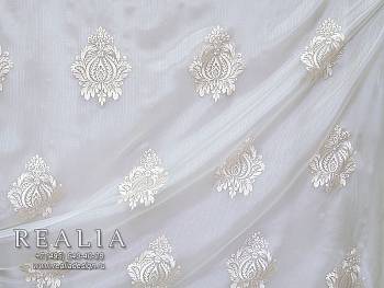 Santorini FENIX ткань Realia, Вышивка от магазина Ткани Мира