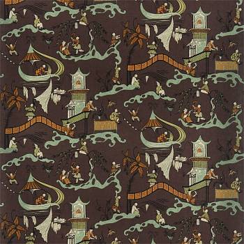 Ткань Sanderson DVIPPA201  Vintage,  от магазина Ткани Мира