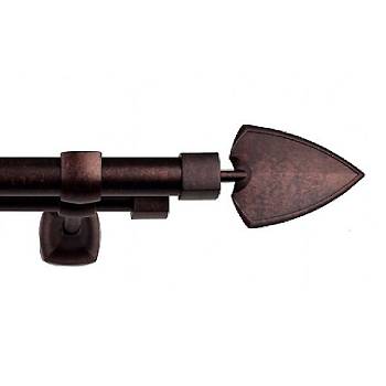 картинка Карниз Гефест «Пика» медь античная от магазина Ткани мира