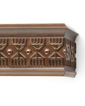 картинка Карниз Цивилизация «Амулет» Коричнево-Медный от магазина Ткани Мира