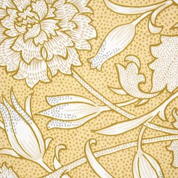 Wild Tulip Ochre ткань William Morris от магазина Ткани мира
