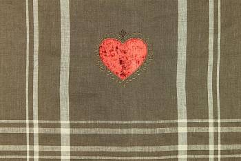 Mountain Deluxe Love the Alps Liebesgrusse ткань Fine, Вышивка от магазина Ткани Мира